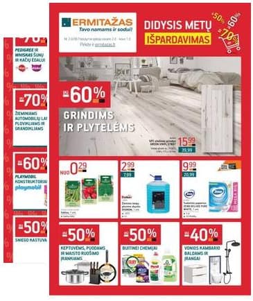 Ermitažas - Ermitažas akcijų leidinys | 2026-02-04 - 2026-03-01 2026-02-04 – 2026-03-01