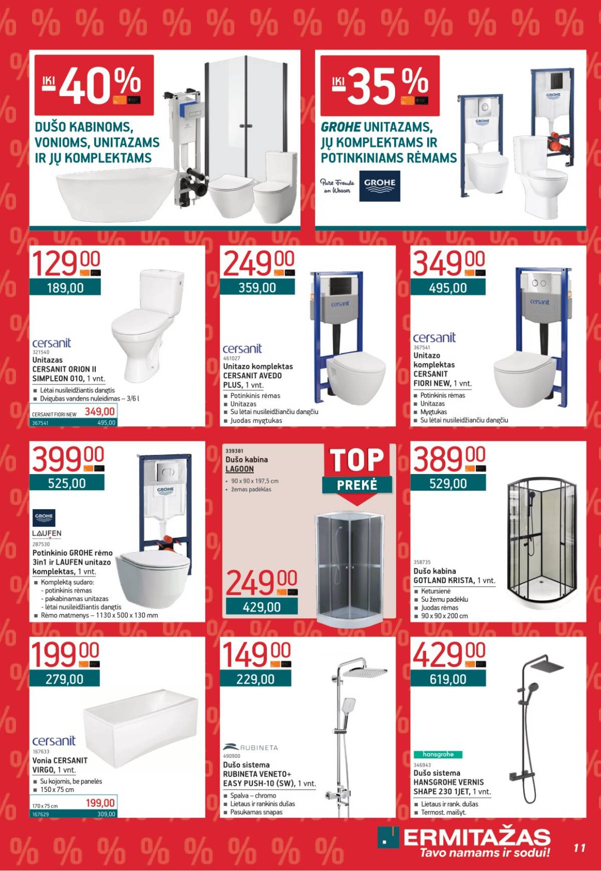 Ermitažas - Ermitažas akcijų leidinys | 2026-02-04 - 2026-03-01 10 puslapis