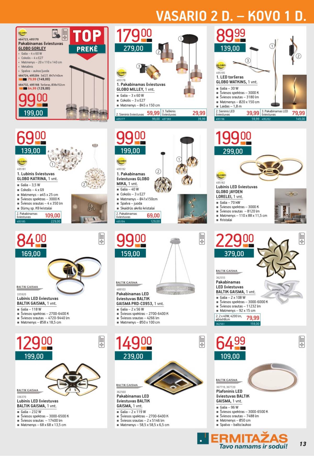 Ermitažas - Ermitažas akcijų leidinys | 2026-02-04 - 2026-03-01 12 puslapis