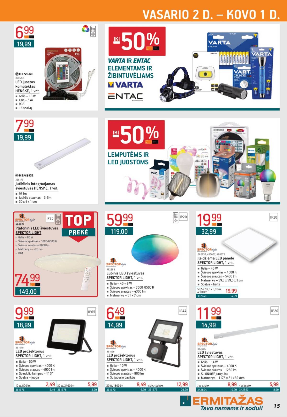 Ermitažas - Ermitažas akcijų leidinys | 2026-02-04 - 2026-03-01 14 puslapis