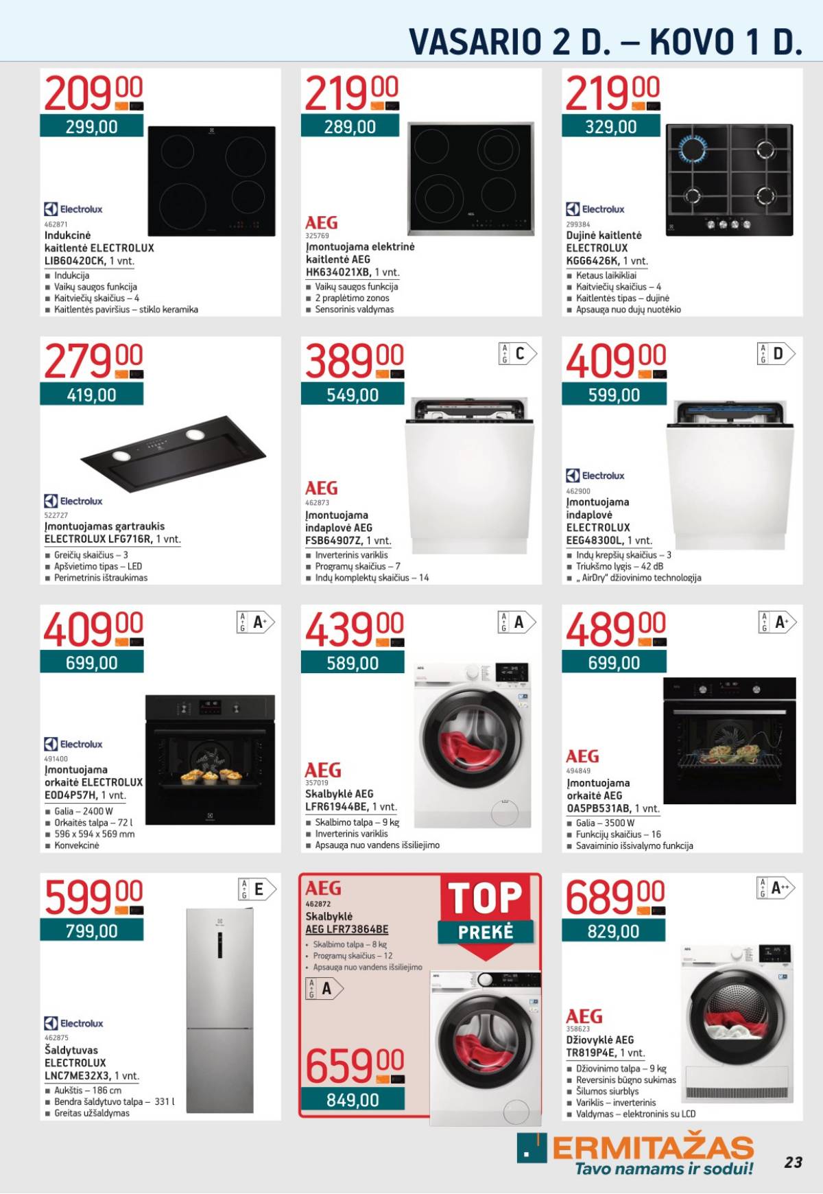 Ermitažas - Ermitažas akcijų leidinys | 2026-02-04 - 2026-03-01 22 puslapis