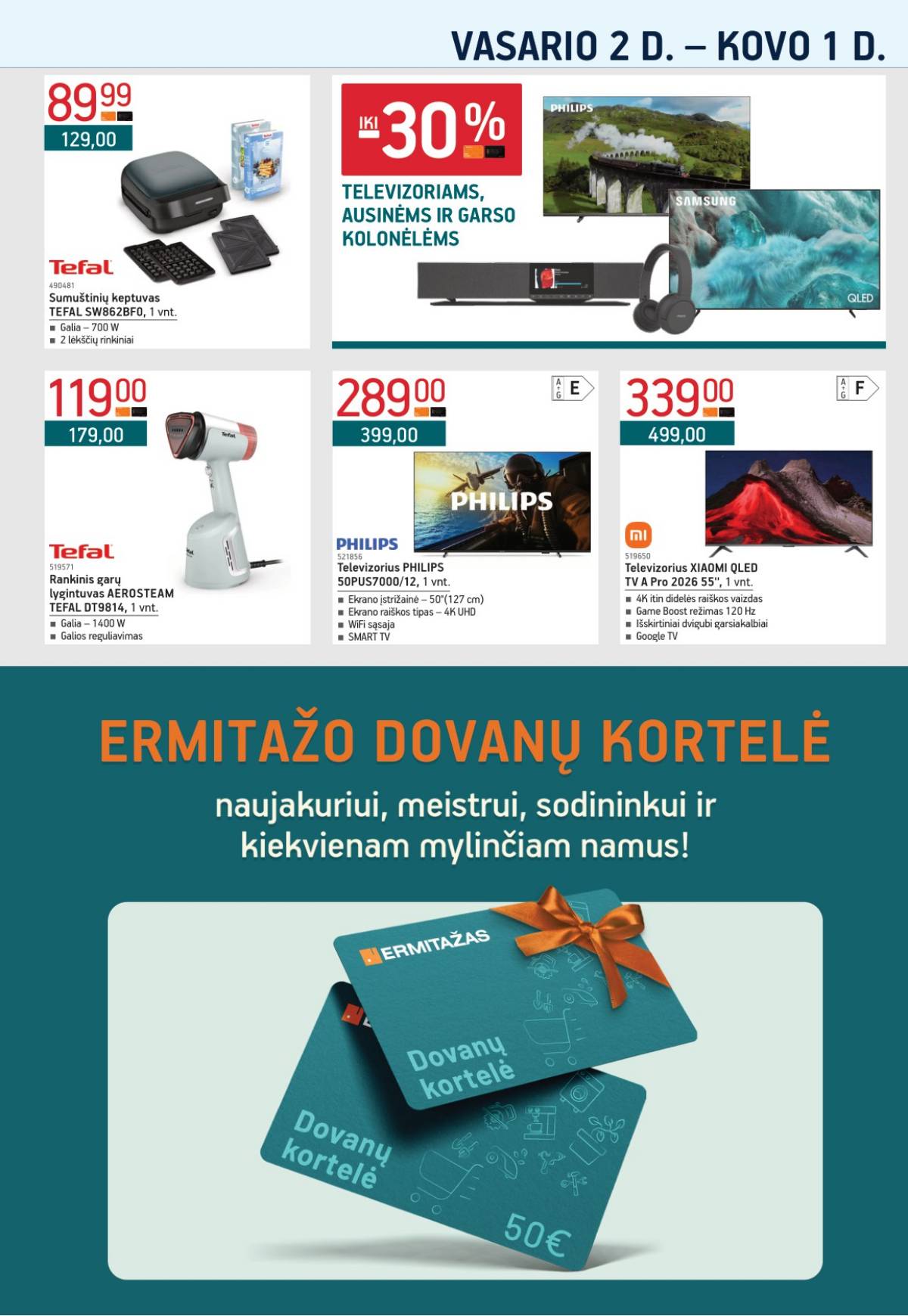 Ermitažas - Ermitažas akcijų leidinys | 2026-02-04 - 2026-03-01 26 puslapis