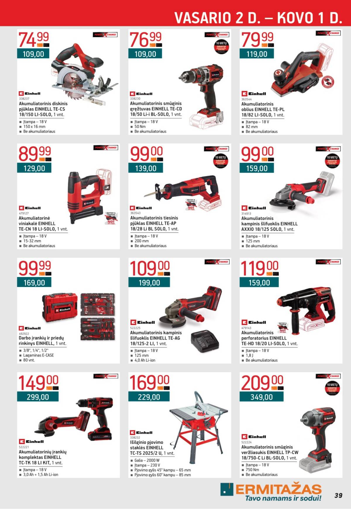 Ermitažas - Ermitažas akcijų leidinys | 2026-02-04 - 2026-03-01 38 puslapis