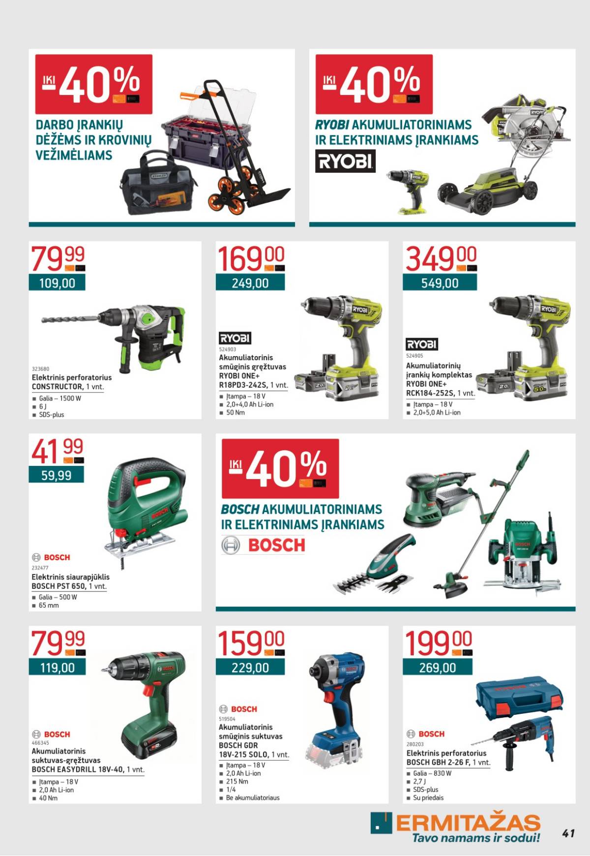 Ermitažas - Ermitažas akcijų leidinys | 2026-02-04 - 2026-03-01 40 puslapis