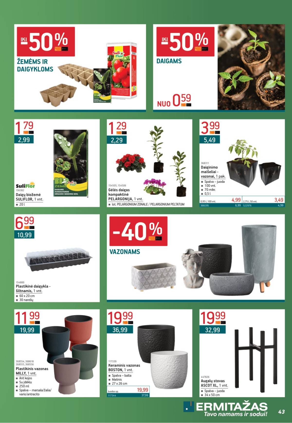 Ermitažas - Ermitažas akcijų leidinys | 2026-02-04 - 2026-03-01 42 puslapis