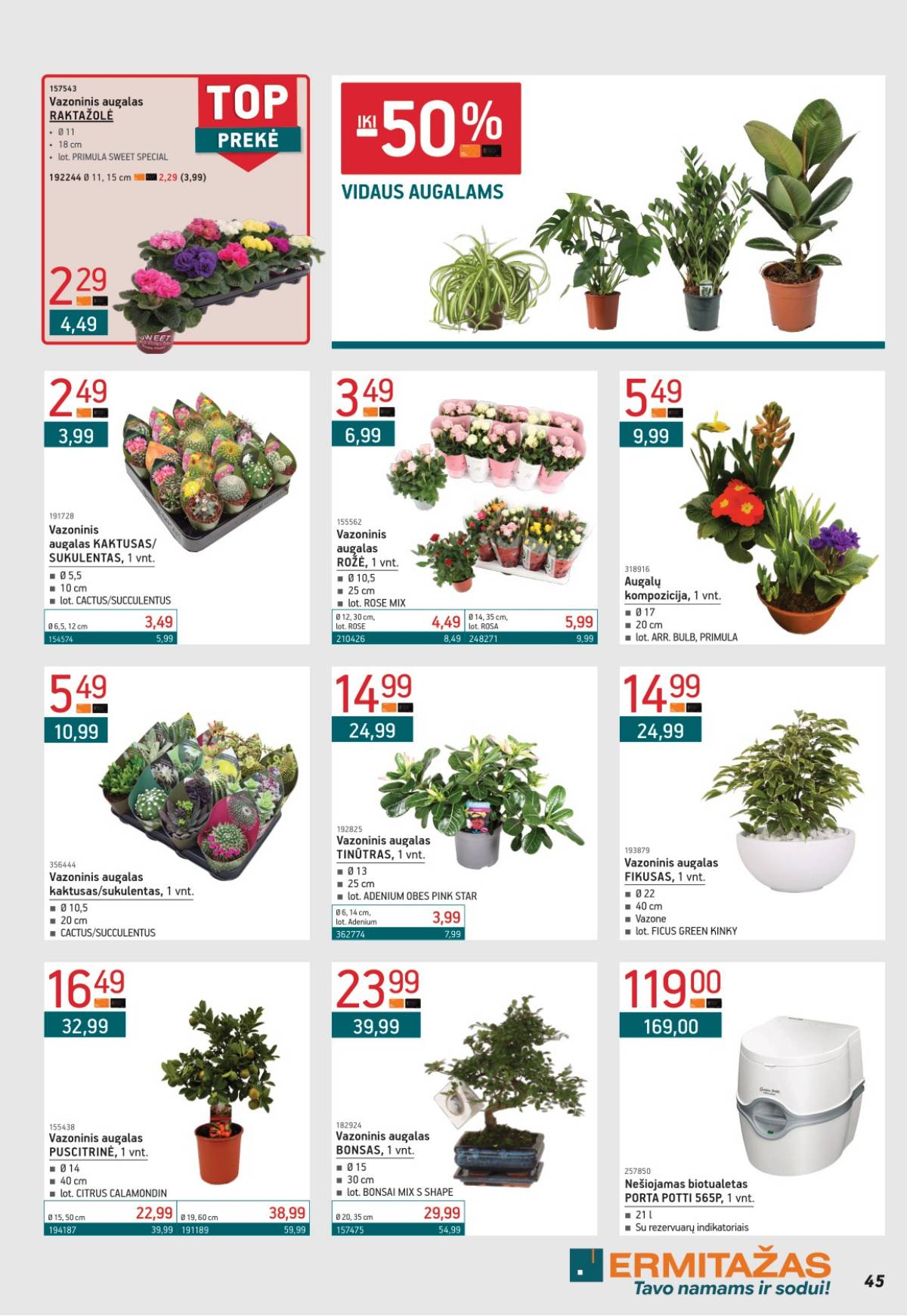 Ermitažas - Ermitažas akcijų leidinys | 2026-02-04 - 2026-03-01 44 puslapis