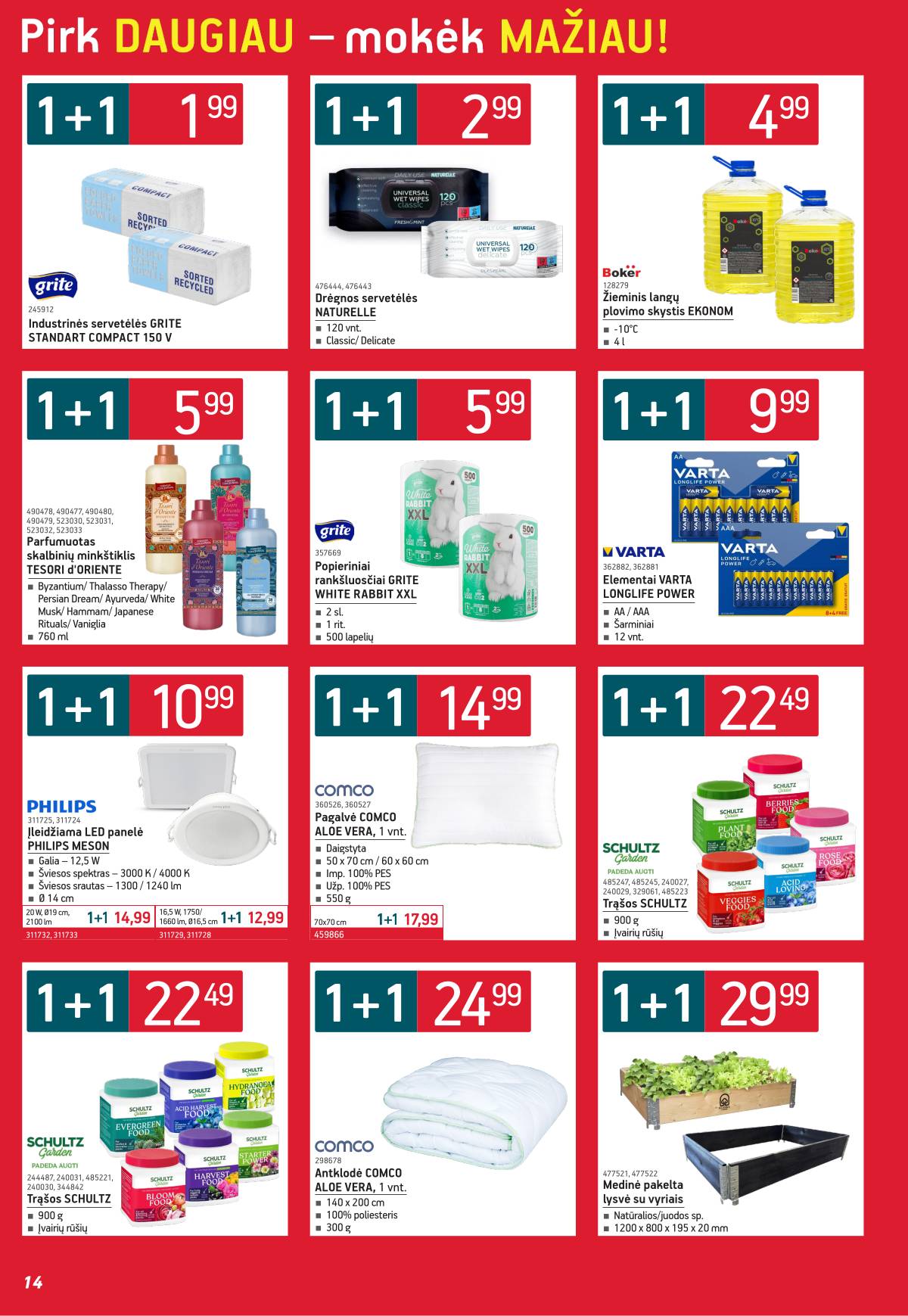 Ermitažas - Ermitažo akcijų leidinys nr. 3 2026-03-02 - 2026-03-31 14 puslapis