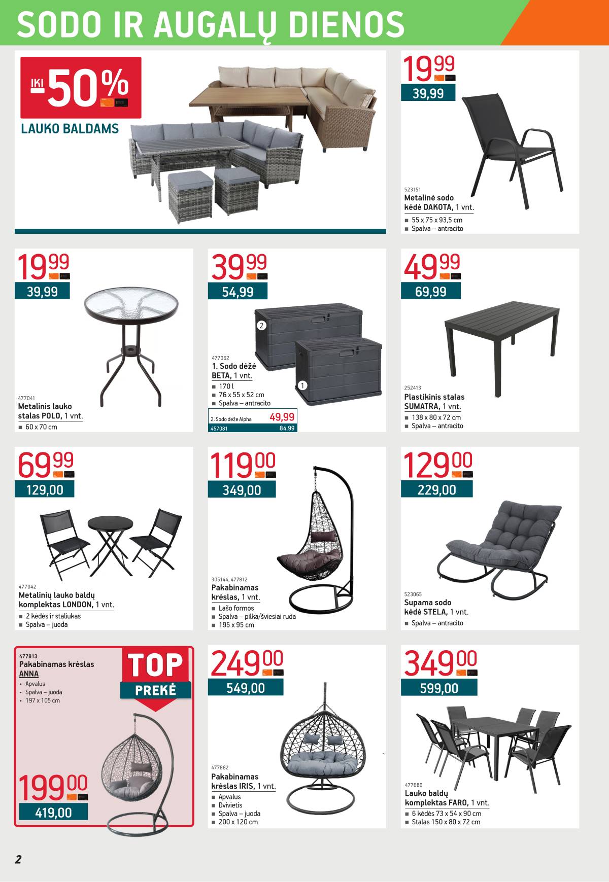 Ermitažas - Ermitažo akcijų leidinys nr. 3 2026-03-02 - 2026-03-31 2 puslapis