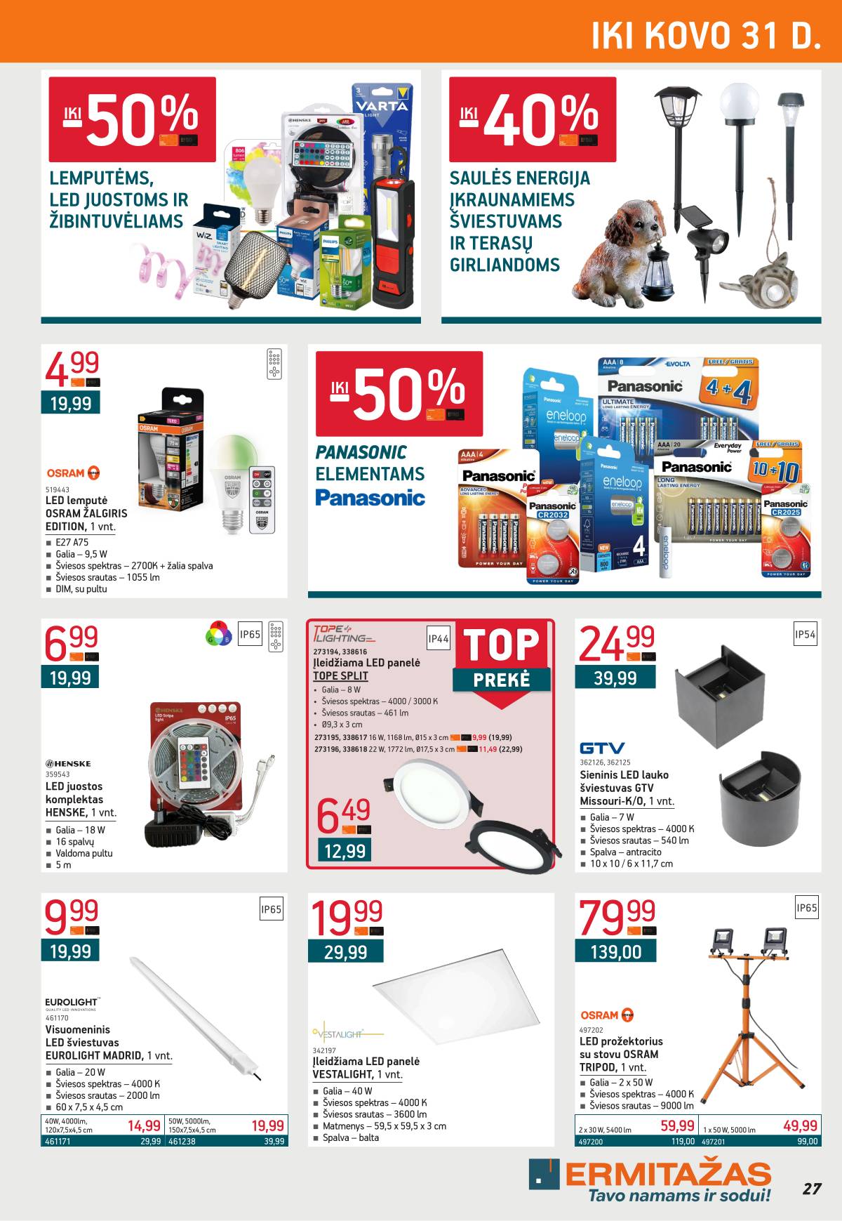 Ermitažas - Ermitažo akcijų leidinys nr. 3 2026-03-02 - 2026-03-31 27 puslapis