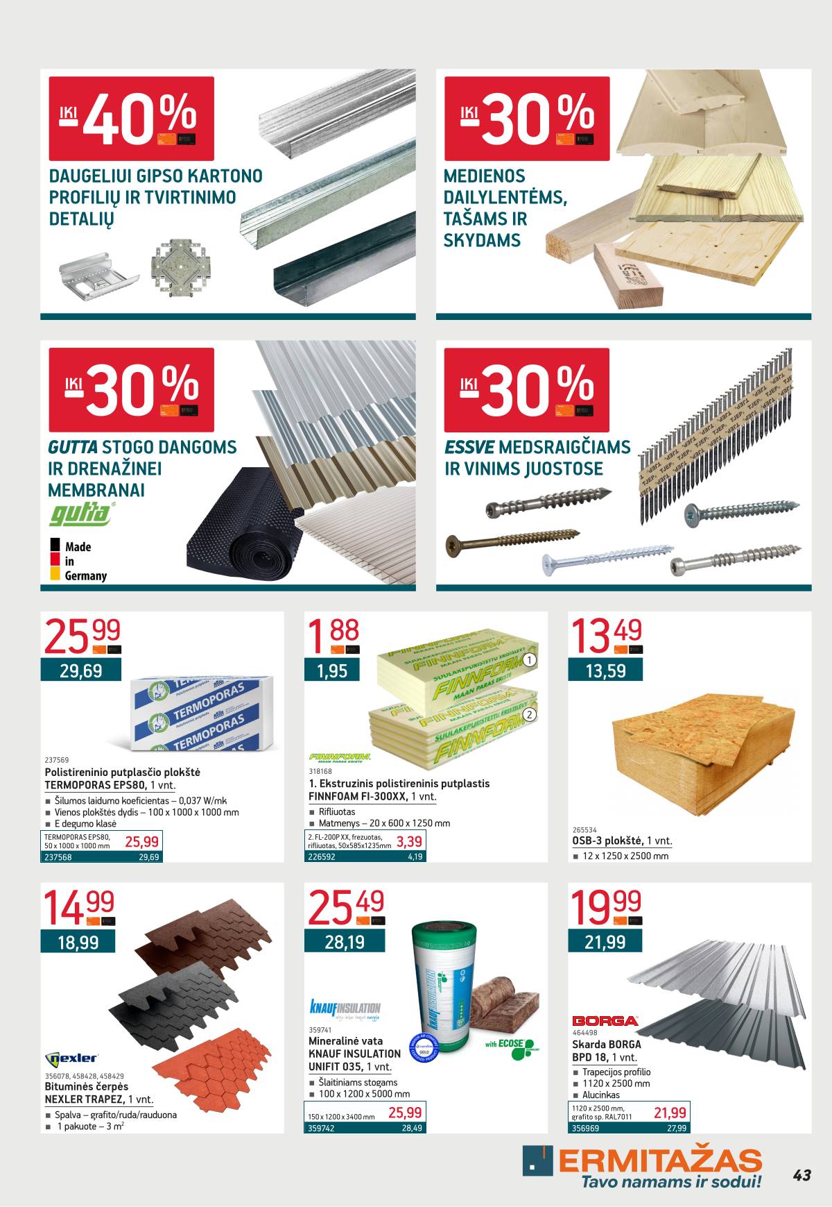 Ermitažas - Ermitažo akcijų leidinys nr. 3 2026-03-02 - 2026-03-31 43 puslapis