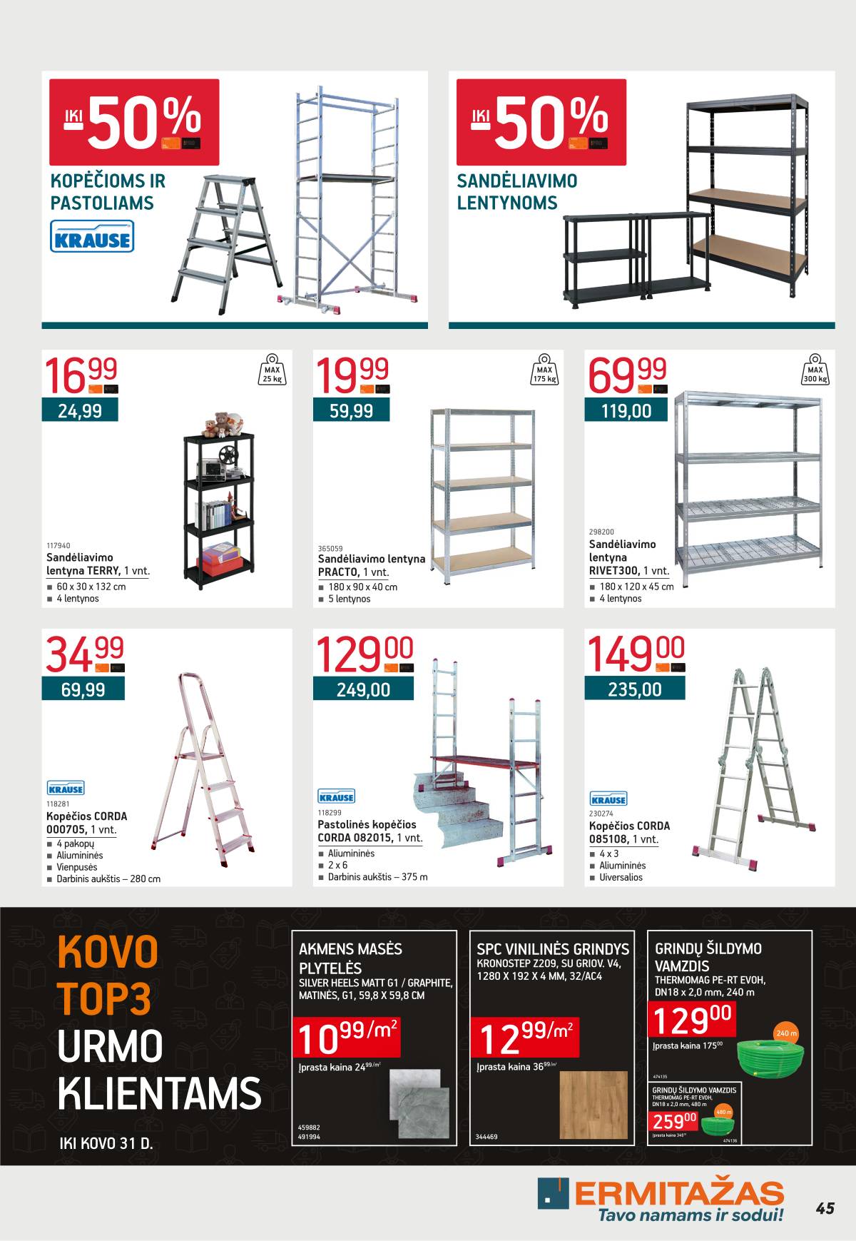 Ermitažas - Ermitažo akcijų leidinys nr. 3 2026-03-02 - 2026-03-31 45 puslapis