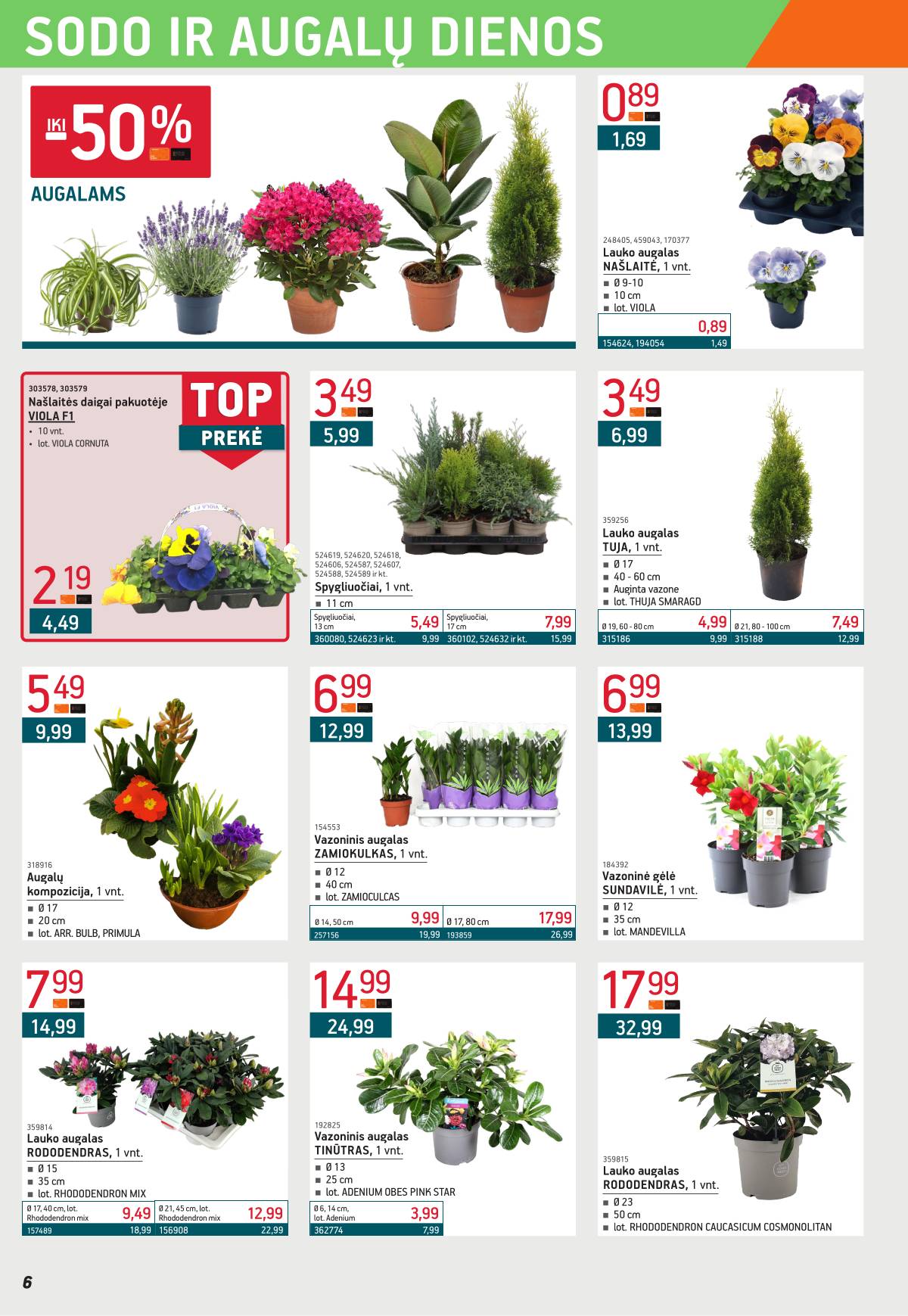 Ermitažas - Ermitažo akcijų leidinys nr. 3 2026-03-02 - 2026-03-31 6 puslapis