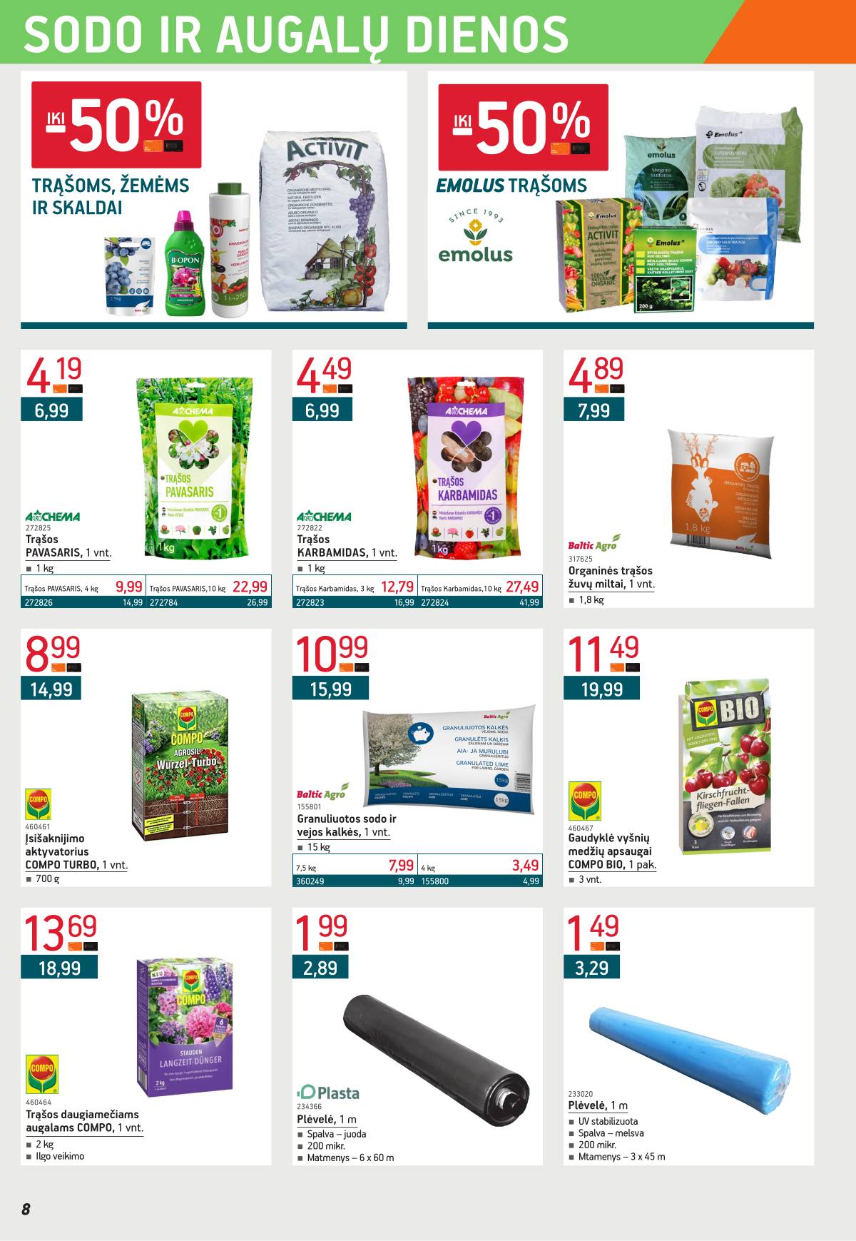 Ermitažas - Ermitažo akcijų leidinys nr. 3 2026-03-02 - 2026-03-31 8 puslapis