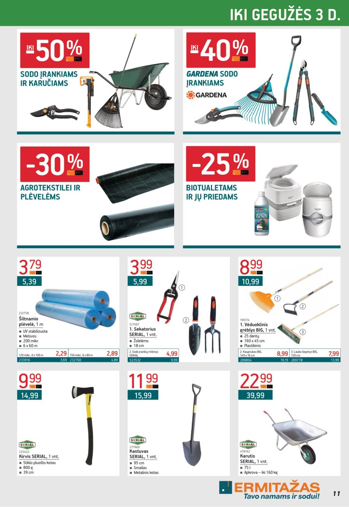 Ermitažas - Ermitažas akcijų leidinys | 2026-04-01 - 2026-05-03 10 puslapis