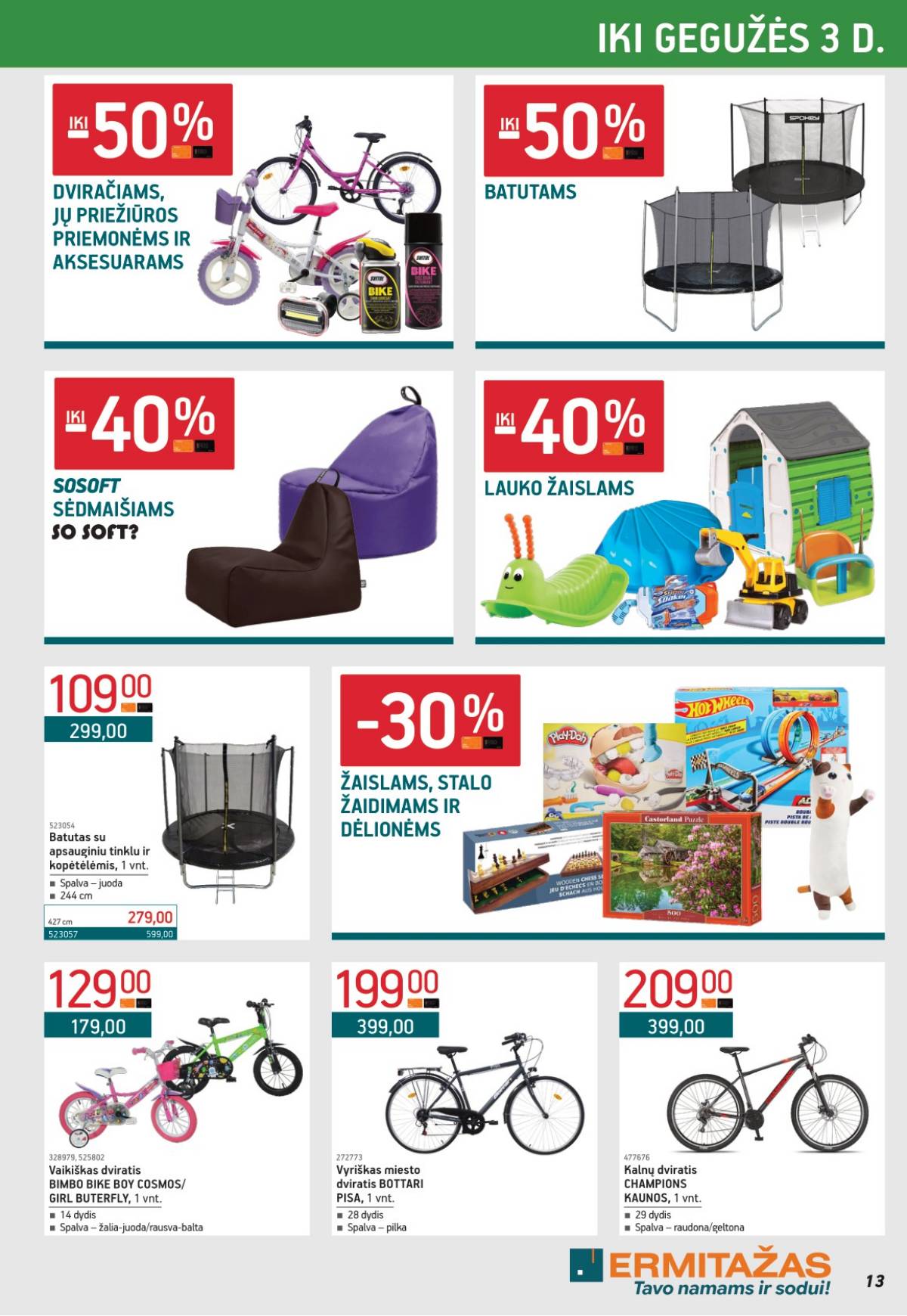 Ermitažas - Ermitažas akcijų leidinys | 2026-04-01 - 2026-05-03 12 puslapis