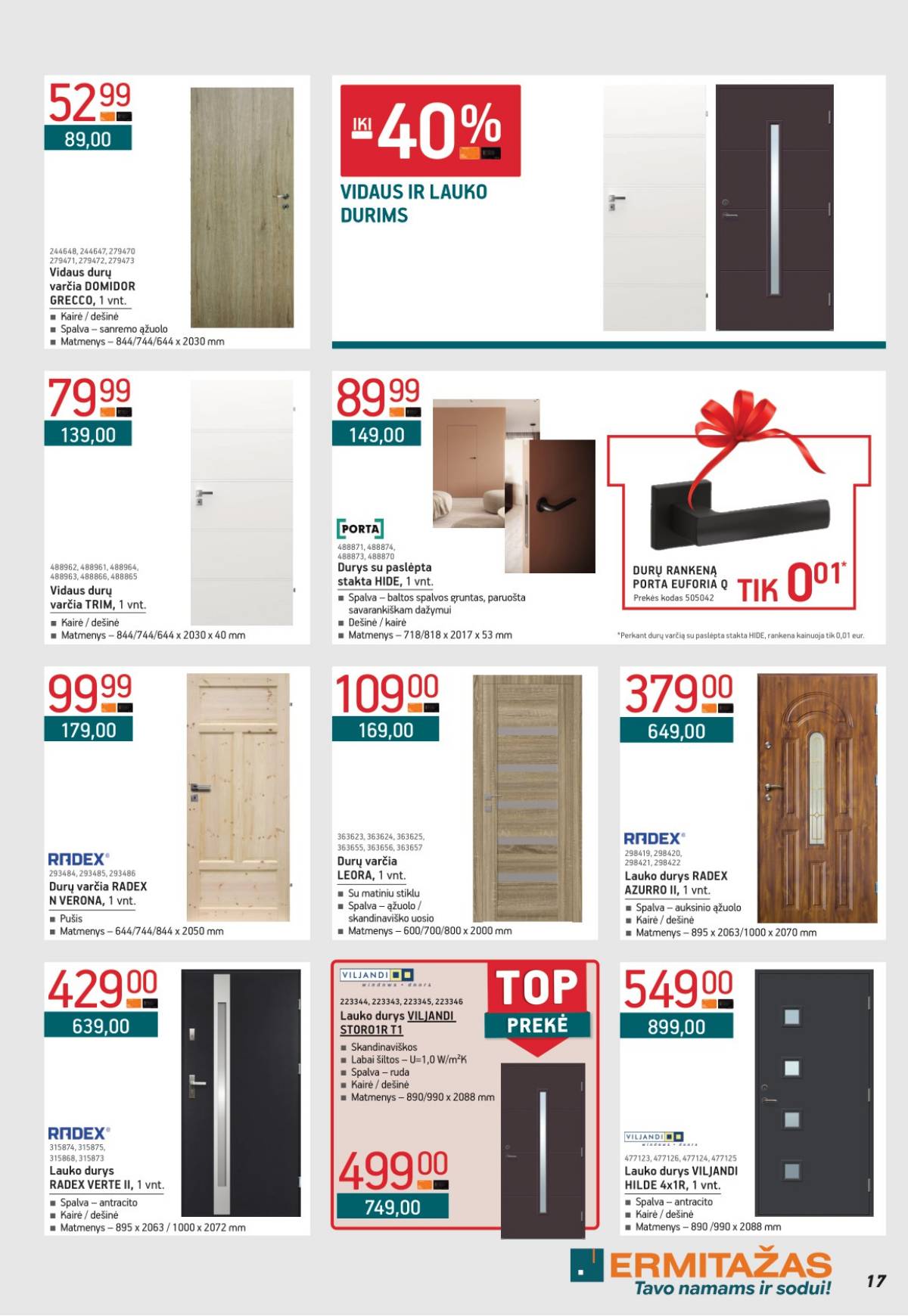 Ermitažas - Ermitažas akcijų leidinys | 2026-04-01 - 2026-05-03 16 puslapis