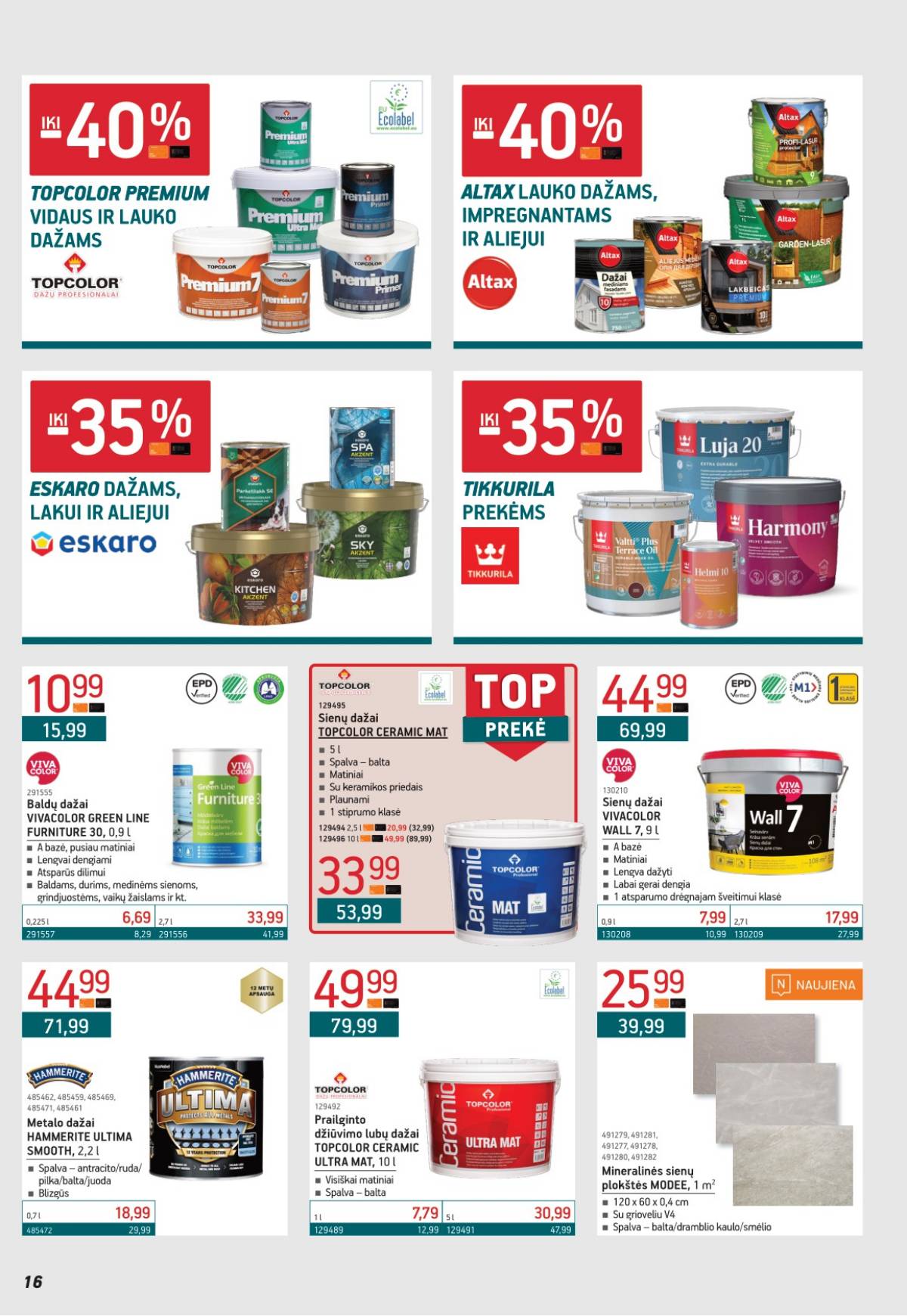 Ermitažas - Ermitažas akcijų leidinys | 2026-04-01 - 2026-05-03 17 puslapis