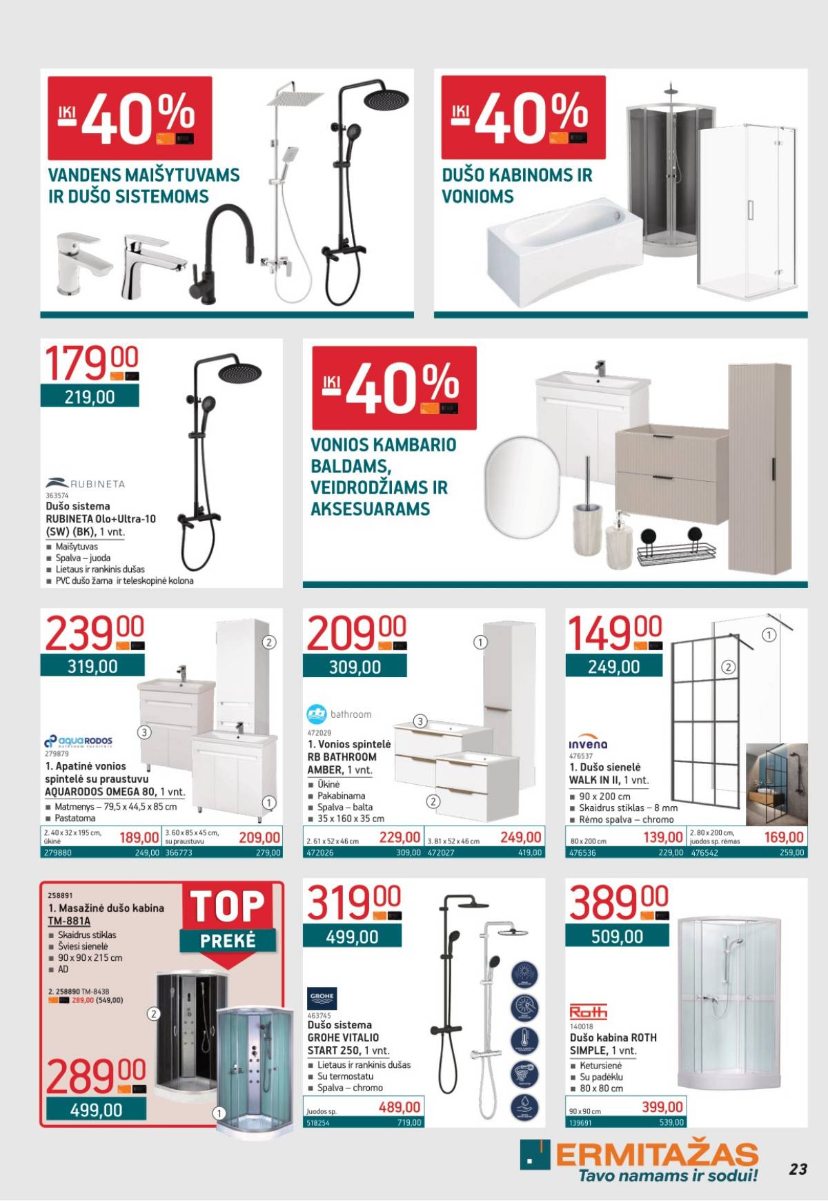 Ermitažas - Ermitažas akcijų leidinys | 2026-04-01 - 2026-05-03 22 puslapis