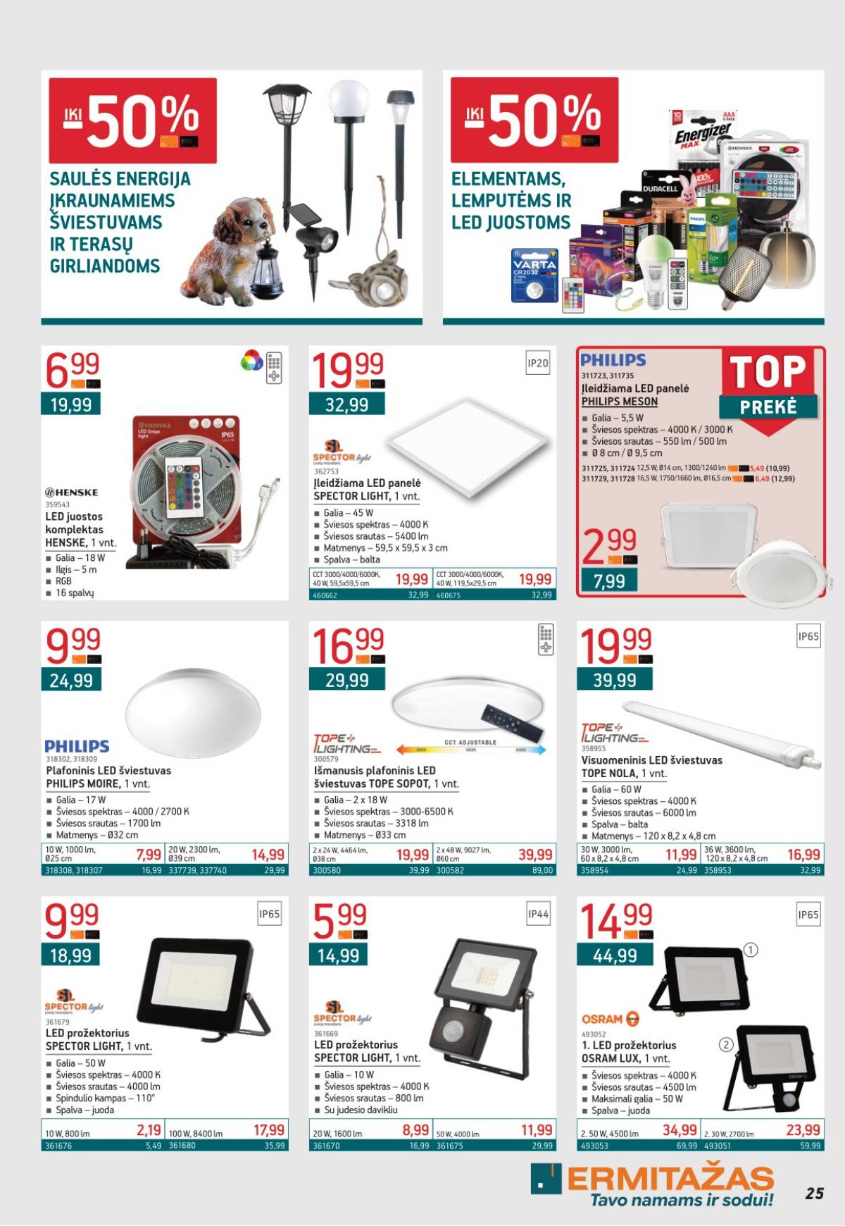 Ermitažas - Ermitažas akcijų leidinys | 2026-04-01 - 2026-05-03 24 puslapis