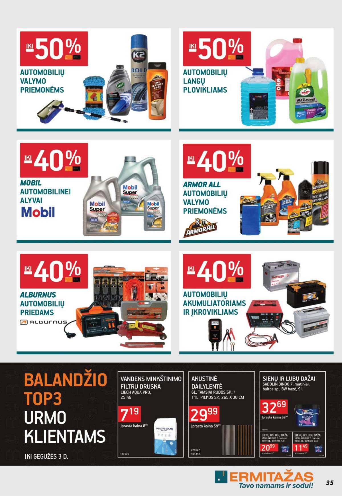 Ermitažas - Ermitažas akcijų leidinys | 2026-04-01 - 2026-05-03 34 puslapis