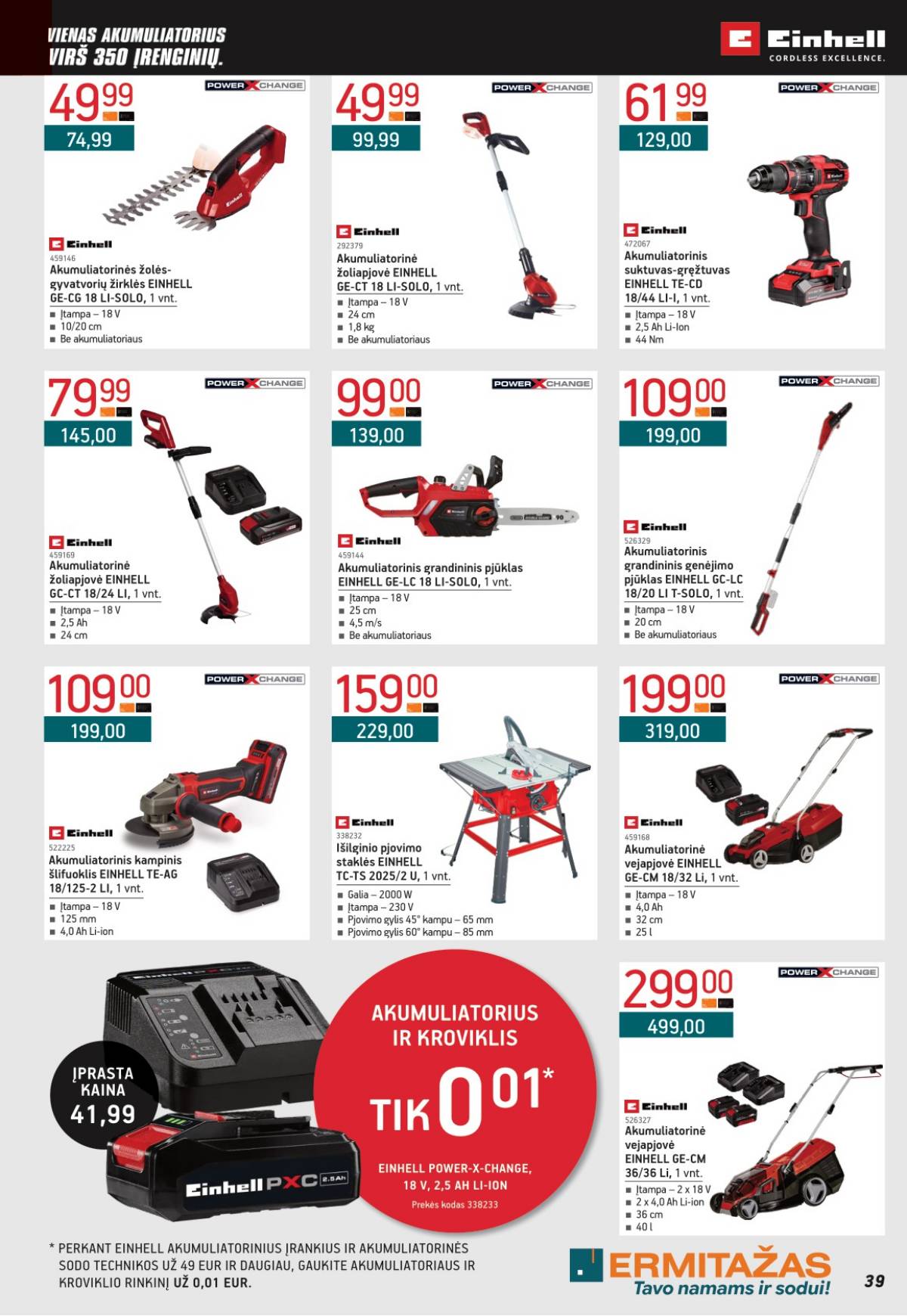 Ermitažas - Ermitažas akcijų leidinys | 2026-04-01 - 2026-05-03 38 puslapis