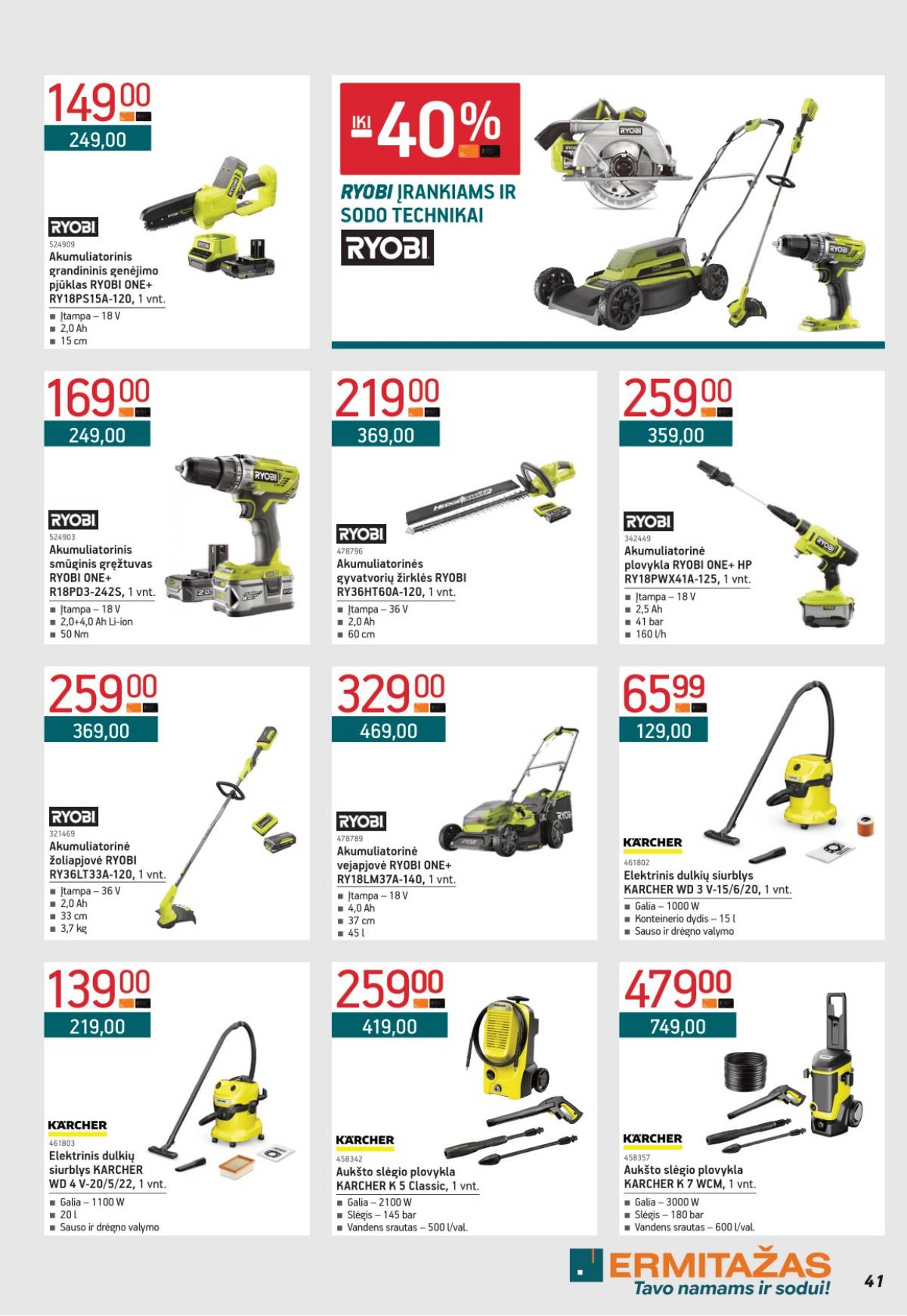 Ermitažas - Ermitažas akcijų leidinys | 2026-04-01 - 2026-05-03 40 puslapis