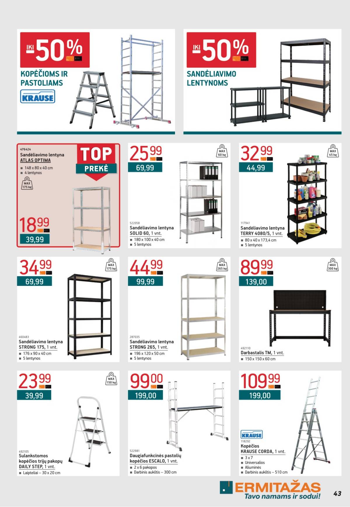 Ermitažas - Ermitažas akcijų leidinys | 2026-04-01 - 2026-05-03 42 puslapis