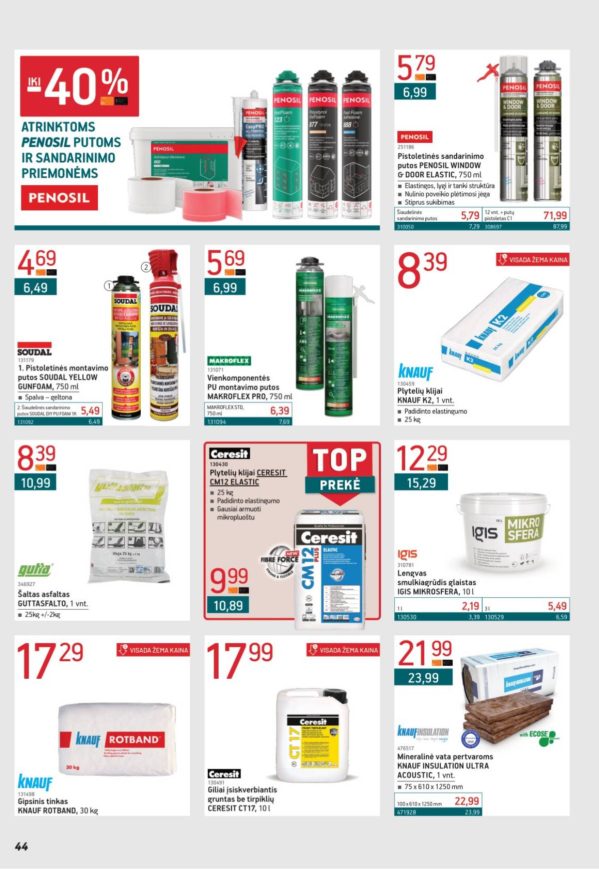 Ermitažas - Ermitažas akcijų leidinys | 2026-04-01 - 2026-05-03 45 puslapis