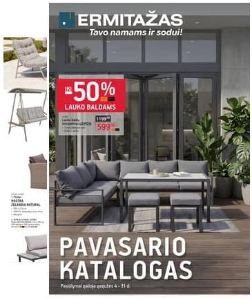 Ermitažas - Pavasario katalogas 2 2026-05-04 – 2026-05-31
