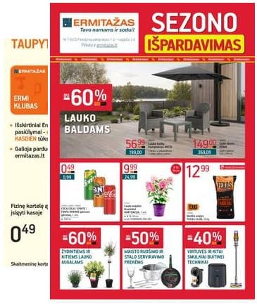 Ermitažas - Ermitažas Akcijų leidinys | 2026-07-01 - 2026-08-02 2026-07-01 – 2026-08-02