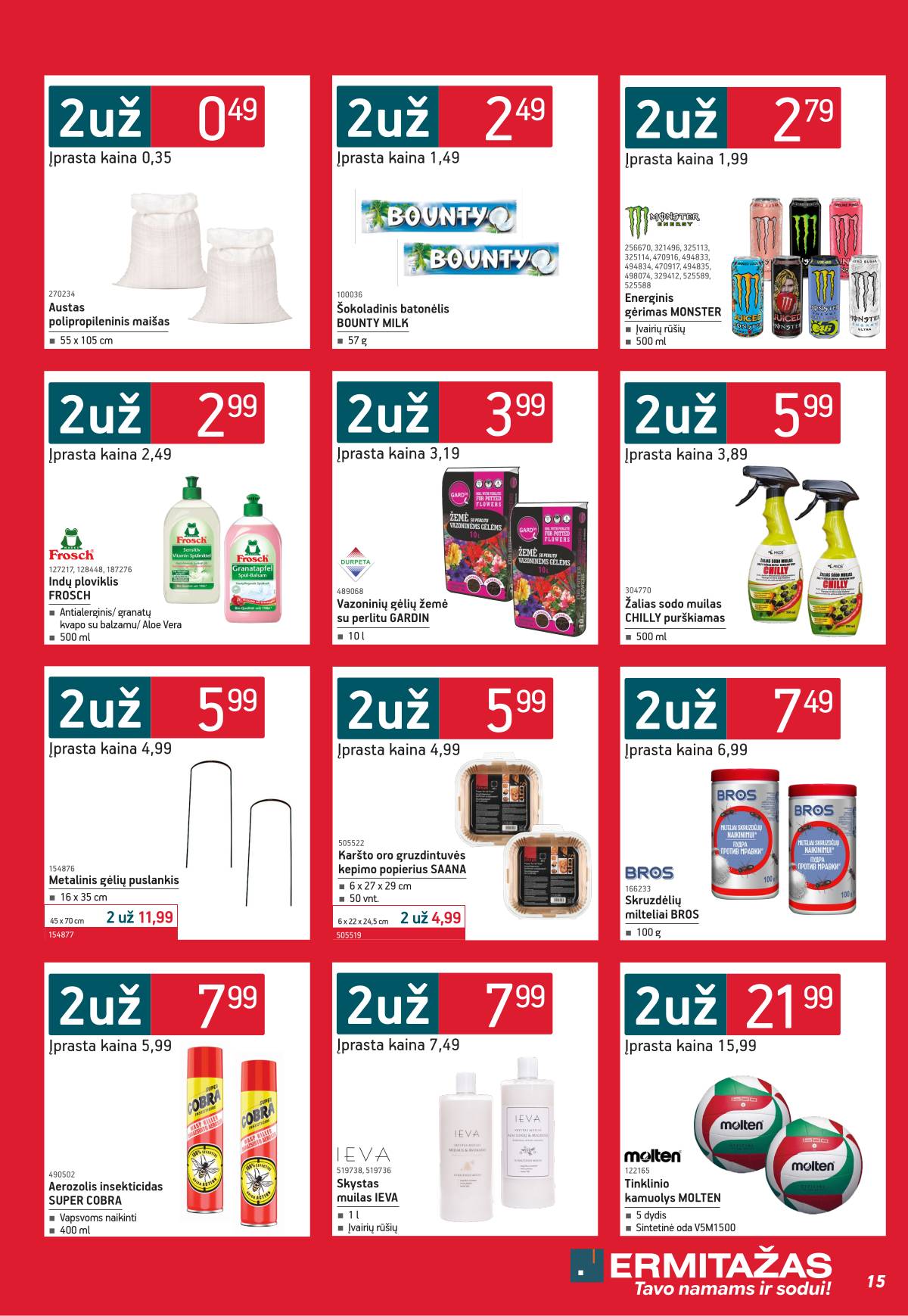 Ermitažas - Ermitažas Akcijų leidinys | 2026-07-01 - 2026-08-02 15 puslapis