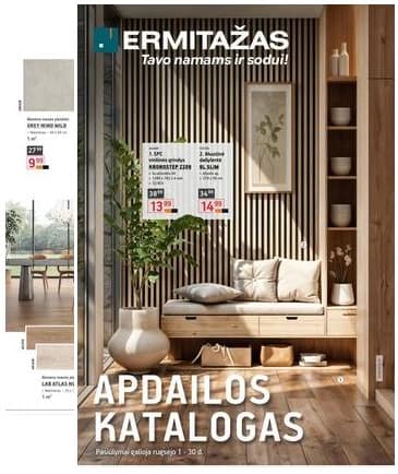 Ermitažas - Ermitažas katalogas "Apdailos katalogas 2026" 2026-08-31 – 2026-09-30