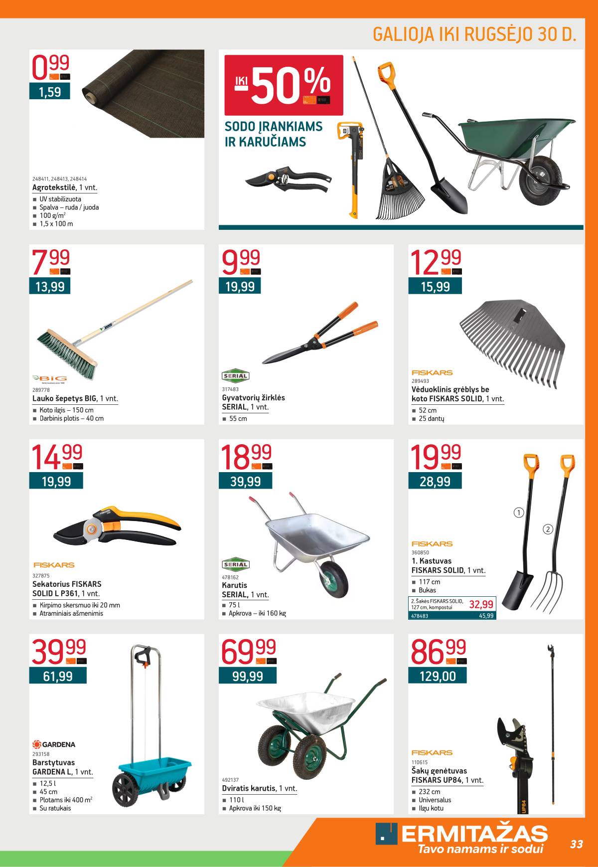 Ermitažas - Ermitažo leidinys nr. 9 2026 | 2026-08-31 - 2026-09-30 33 puslapis