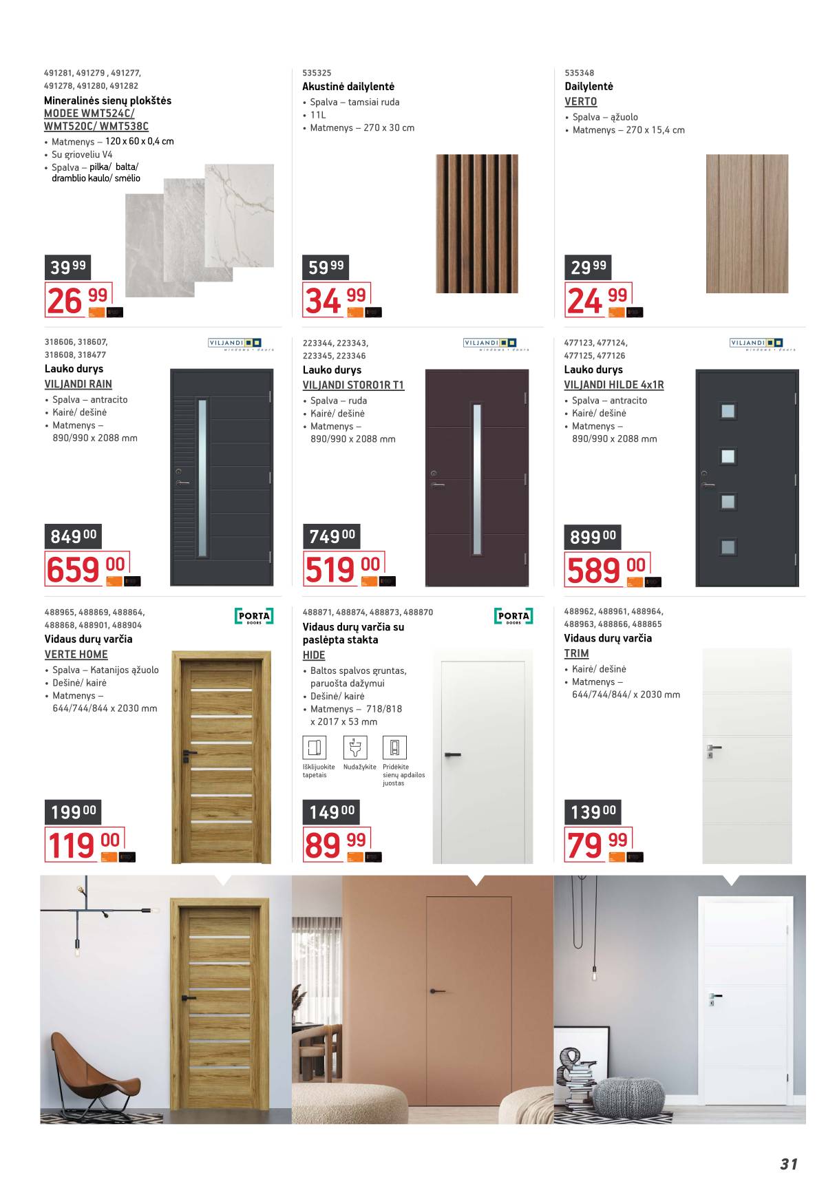 Ermitažas - Apdailos katalogas nr.2 2026 31 puslapis
