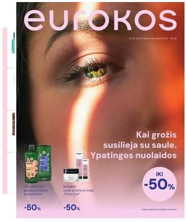 EUROKOS - Eurokos akcijų leidinys | 2025-08-05 - 2025-09-03 2025-08-05 – 2025-09-03