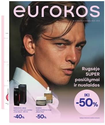 EUROKOS - Eurokos rugsėjo mėnesio akcijų leidinys | 2025-09-04 - 2025-09-29 2025-09-04 – 2025-09-29