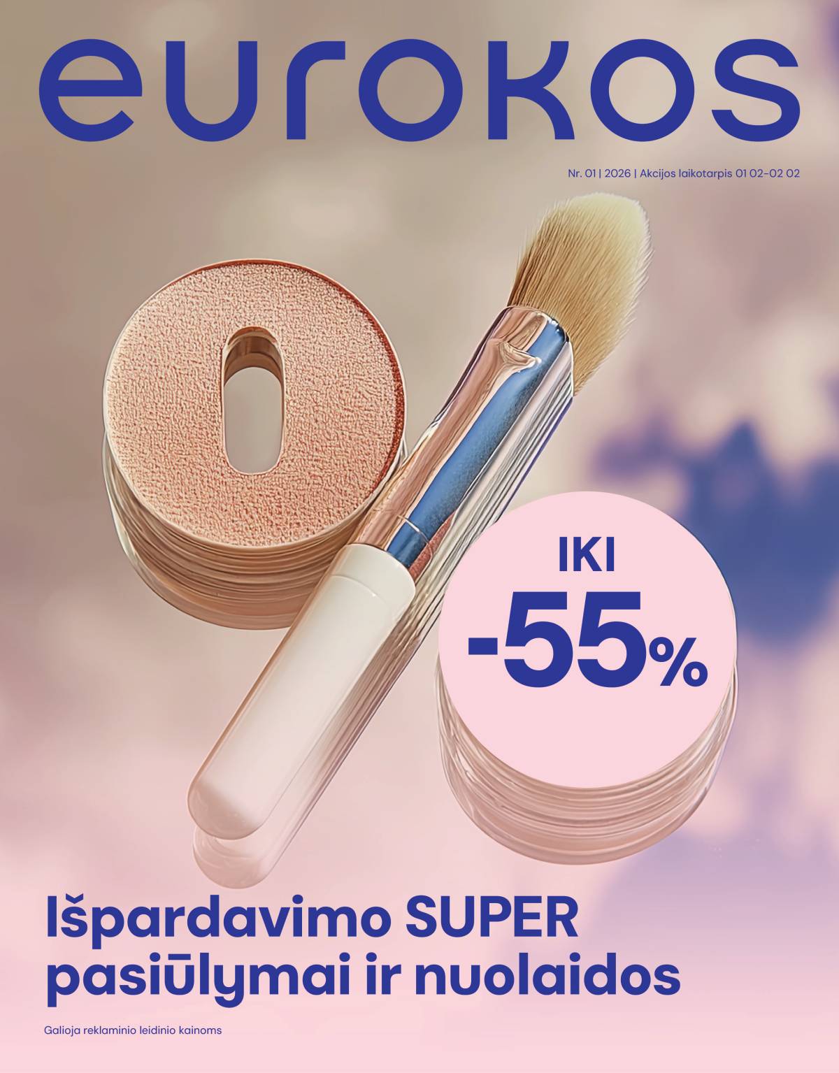 EUROKOS - Eurokos akcijų leidinys | Lankava akcijų leidinys 2026-01-02 - 2026-02-02 1 puslapis