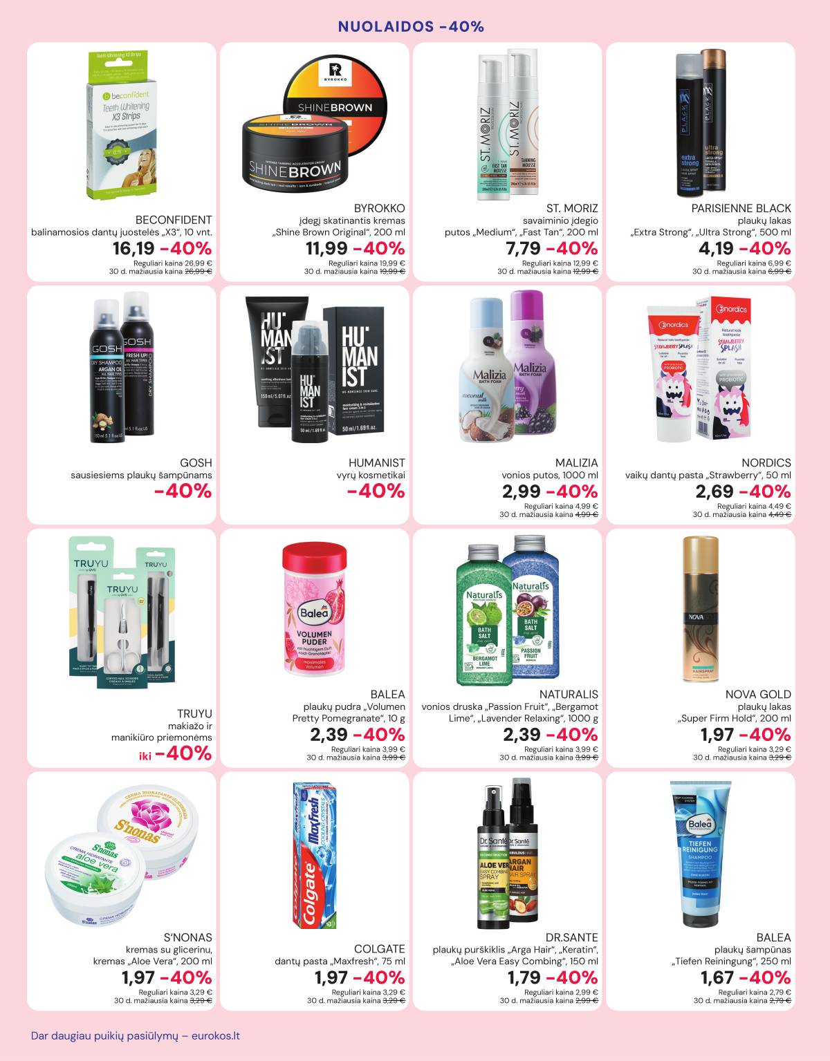 EUROKOS - Eurokos akcijų leidinys | Lankava akcijų leidinys 2026-01-02 - 2026-02-02 12 puslapis