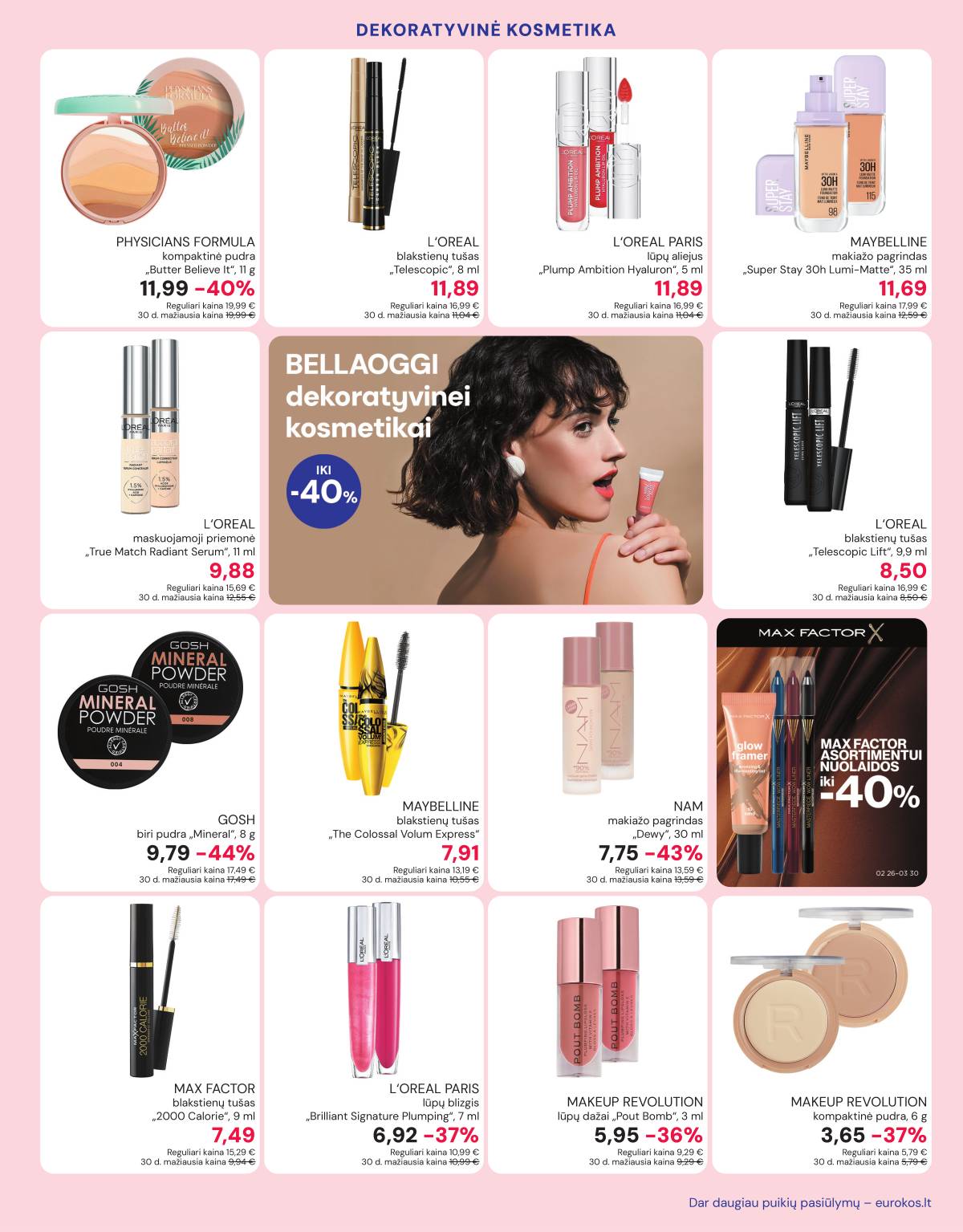 EUROKOS - Eurokos akcijų leidinys | 2026-02-26 - 2026-03-30 5 puslapis