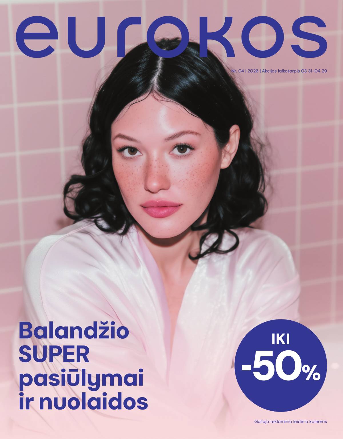 EUROKOS - Eurokos akcijų leidinys | 2026-03-31 - 2026-04-29 1 puslapis