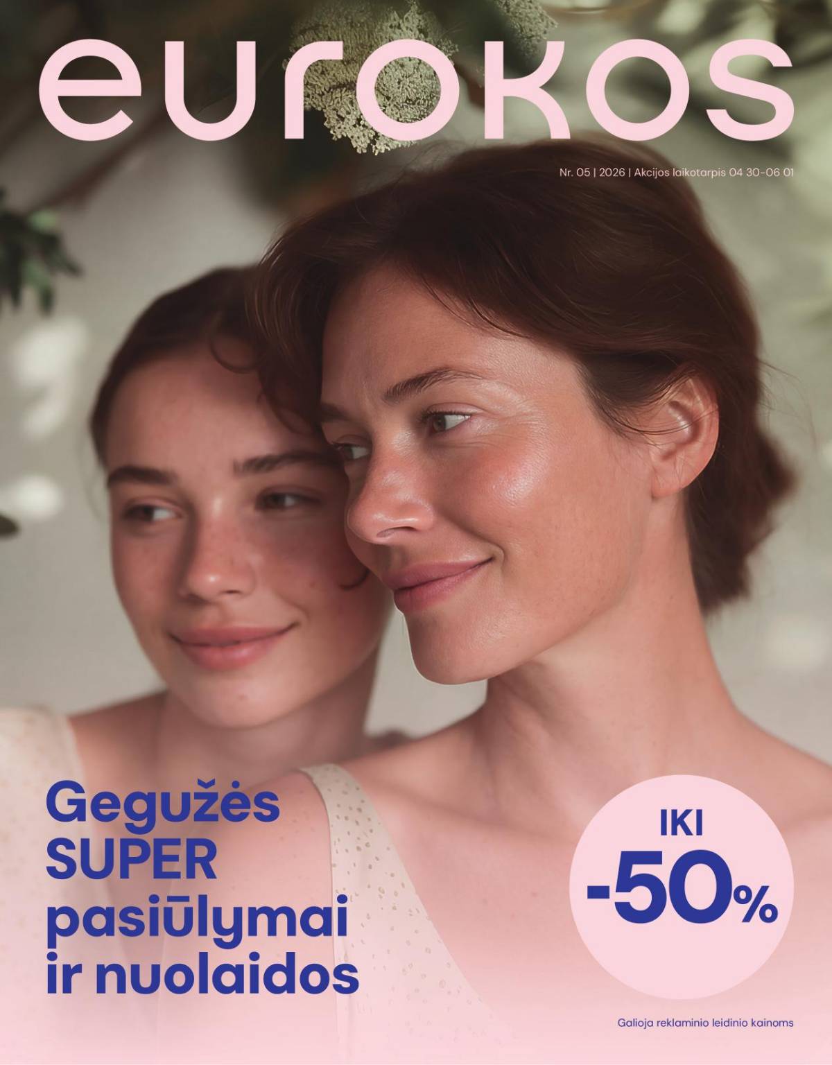 EUROKOS - EUROKOS akcijų leidinys nuo | 2026-04-30 - 2026-06-01 1 puslapis