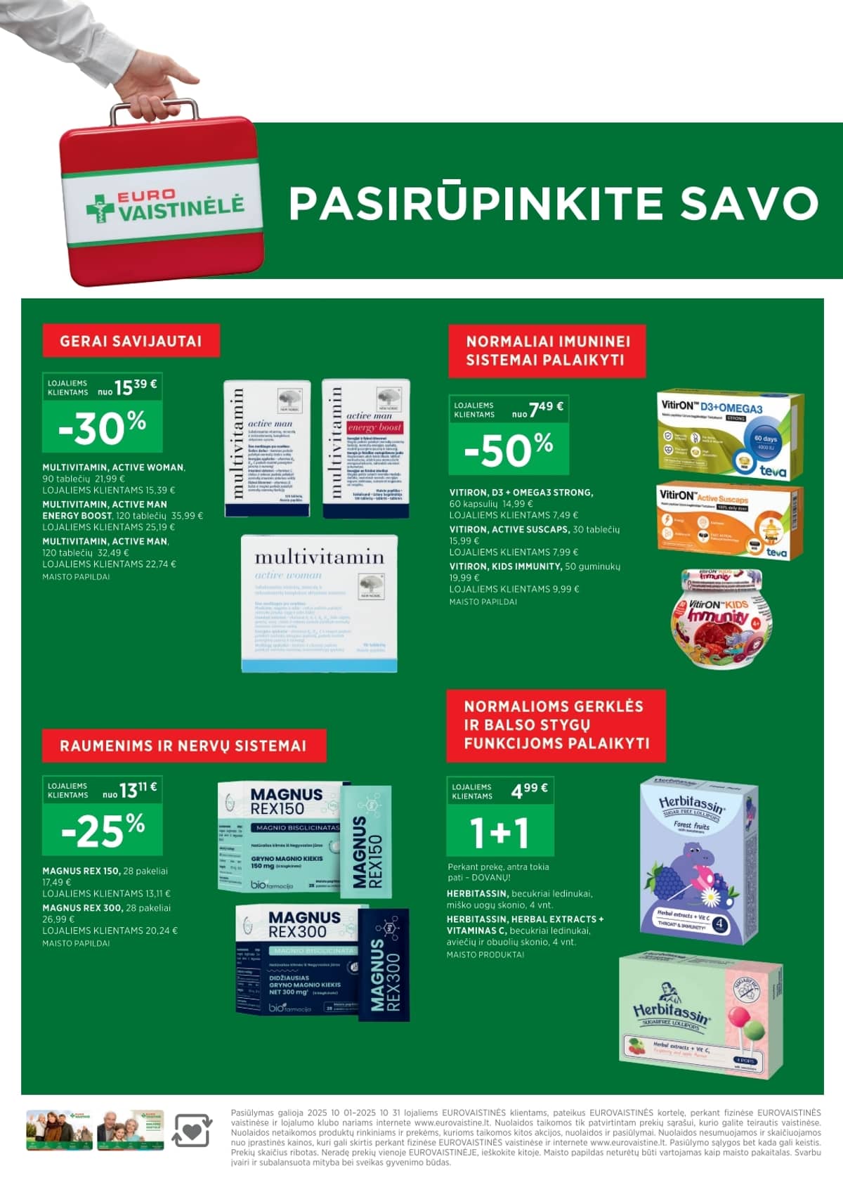 Eurovaistinė - Eurovaistinės akcijų leidinys 10 puslapis