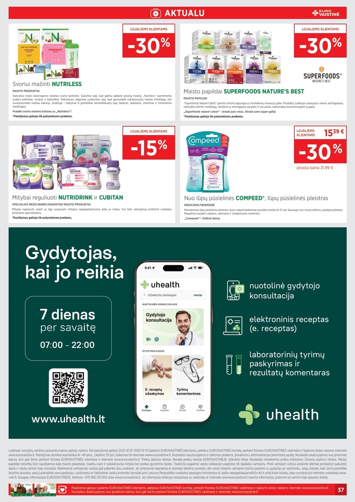 Eurovaistinė - Eurovaistinės akcijų leidinys 37 puslapis
