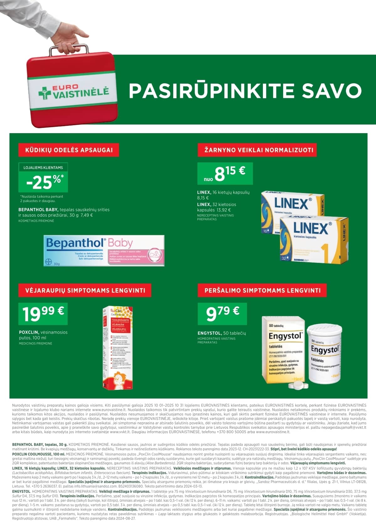 Eurovaistinė - Eurovaistinės akcijų leidinys 8 puslapis