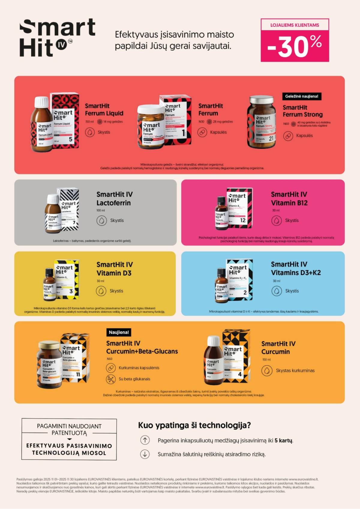 Eurovaistinė - Eurovaistinė akcijų leidinys | 2025-11-01 - 2025-11-30 17 puslapis
