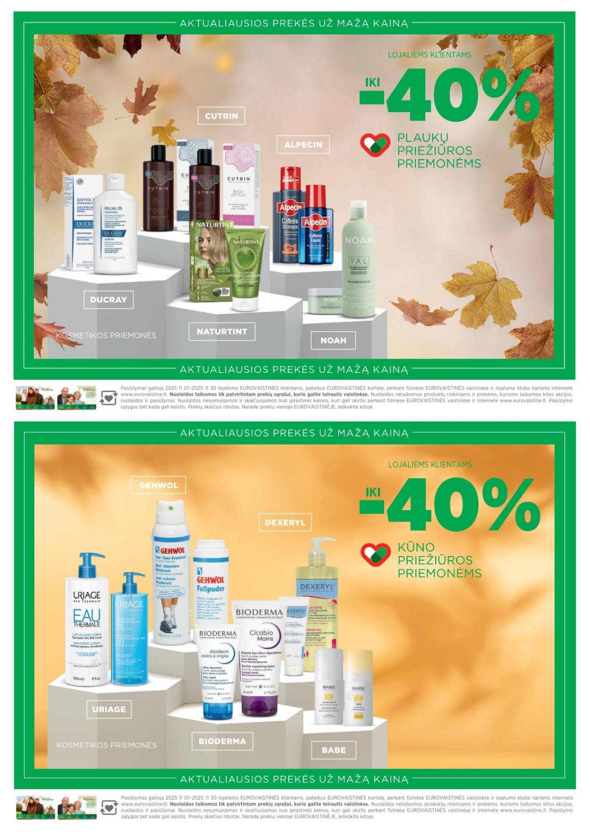 Eurovaistinė - Eurovaistinė akcijų leidinys | 2025-11-01 - 2025-11-30 31 puslapis