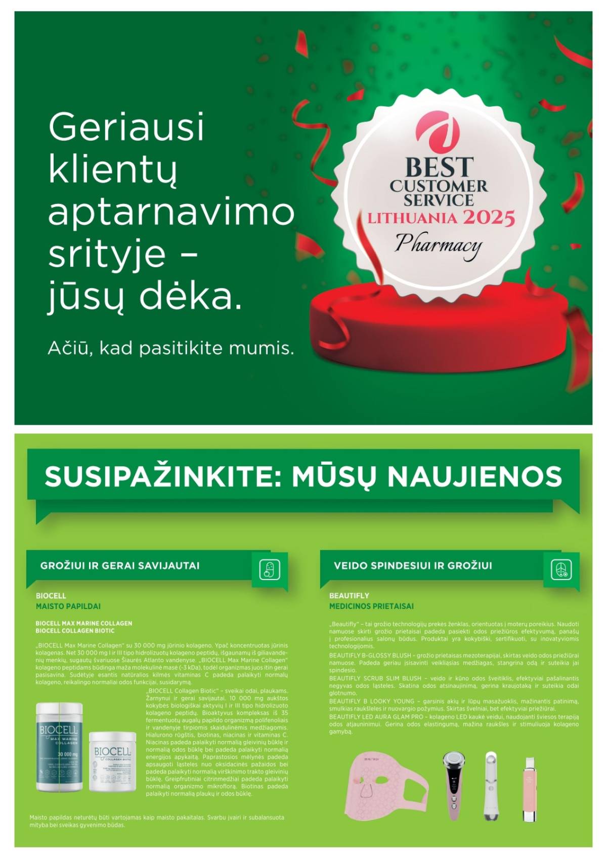 Eurovaistinė - Eurovaistinė akcijų leidinys | 2025-11-01 - 2025-11-30 5 puslapis