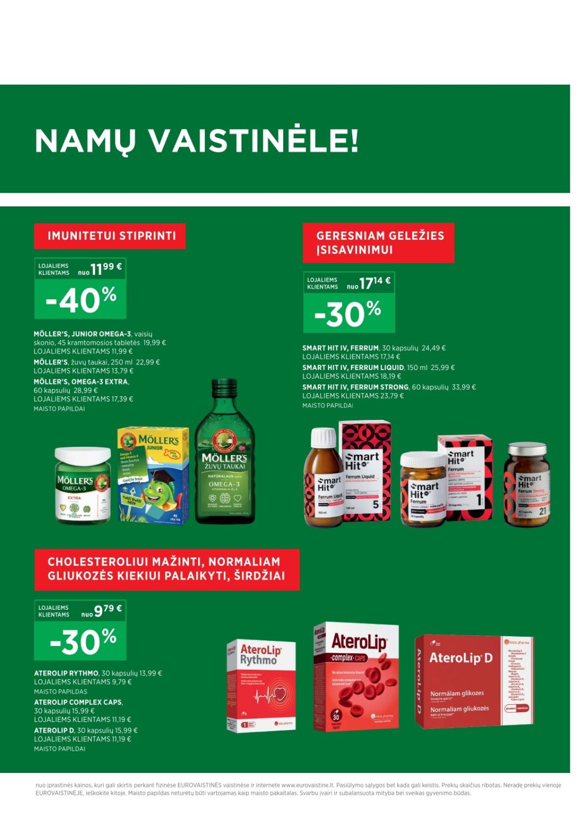 Eurovaistinė - Eurovaistinė akcijų leidinys | 2025-11-01 - 2025-11-30 9 puslapis