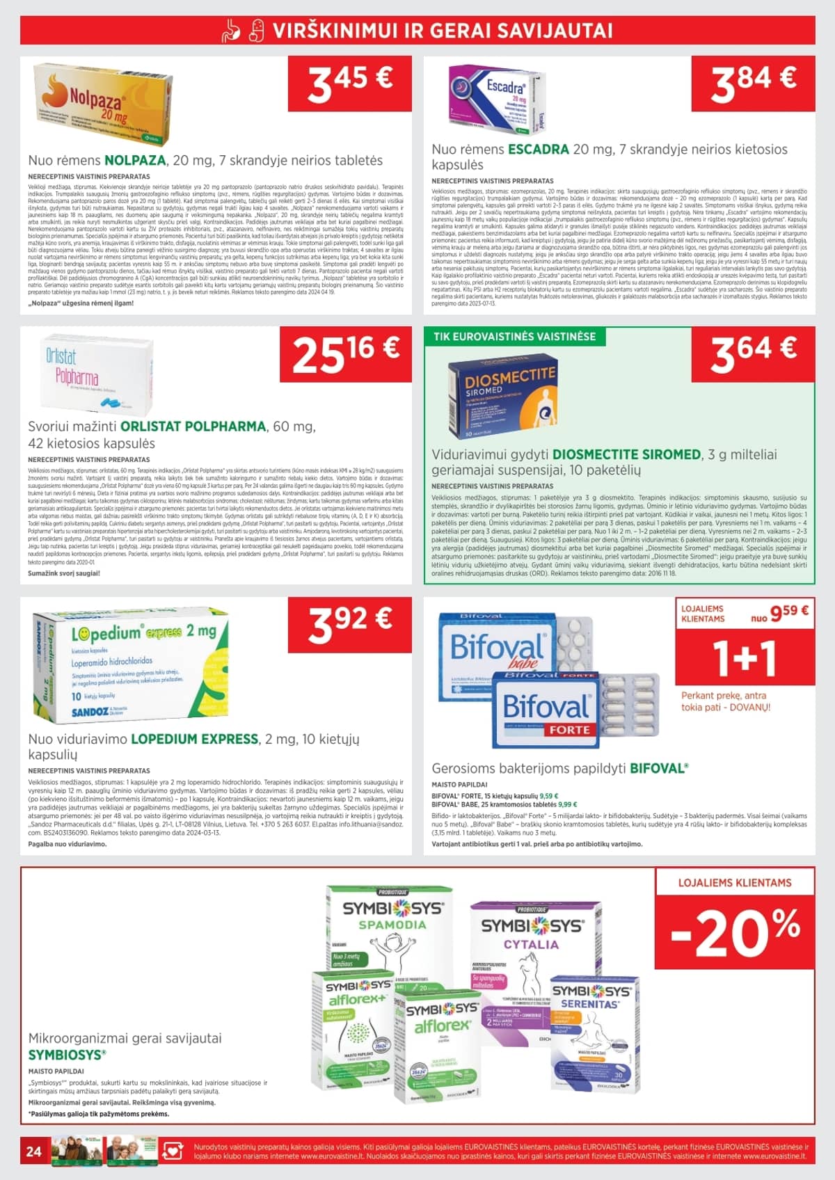 Eurovaistinė - Eurovaistinės akcijų leidinys 24 puslapis