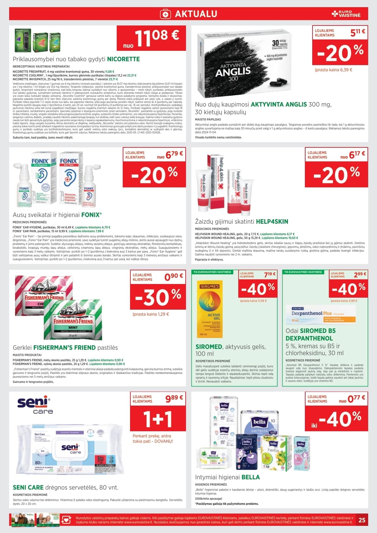 Eurovaistinė - Eurovaistinės akcijų leidinys 25 puslapis